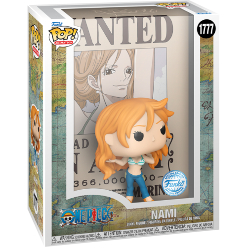 One Piece - Nami Wanted Poster US Exclusive Pop! Cover [RS]