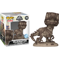 Jurassic Park - Velociraptor Fossil US Exclusive 6