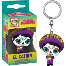 Dia De Los Muertos - El Cartin Pop! Keychain