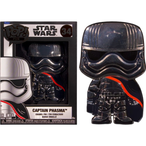 Star Wars - Captain Phasma Pop! Enamel Pin