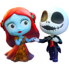 The Nightmare Before Christmas - Jack and Sally Dancing Cosbaby [2 Pack]