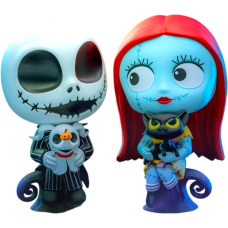 The Nightmare Before Christmas - Jack and Sally Sitting Cosbaby [2 Pack]