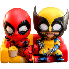 Deadpool & Wolverine - Best Buds on Sofa Cosbaby