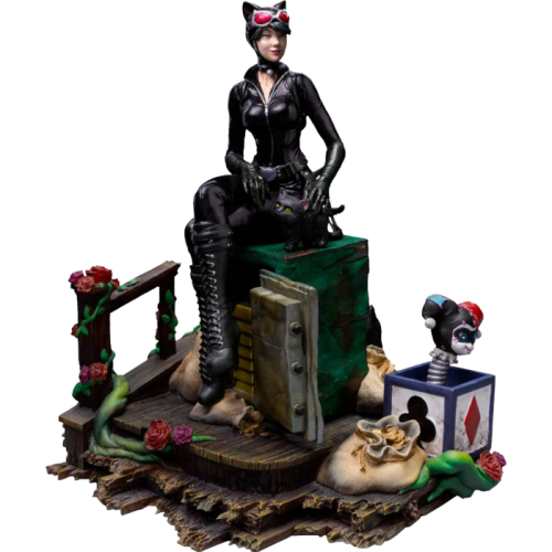 Batman - Catwoman (Gotham City Sirens) Deluxe 1:10 Scale Statue