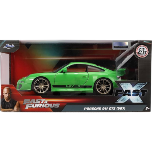 Fast & Furious X - 2007 Porsche 911 GT3 1:24 Scale Diecast Vehicle