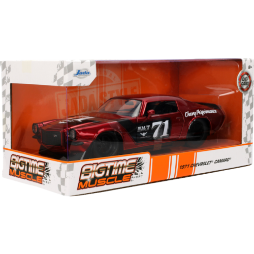 Big Time Muscle - 1:24 Scale 1971 Chevrolet Camaro Diecast Vehicle