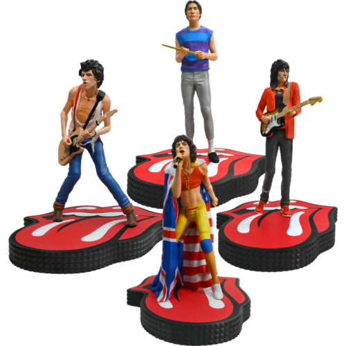 The Rolling Stones - Rock Iconz Statues [Set of 4]