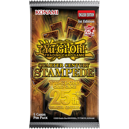Yu-Gi-Oh! - Quarter Century Stampede Booster (Display of 24)
