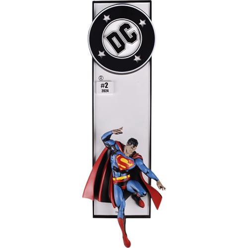 DC Comics - Superman Comic Corner Box 1:10 Scale Resin Wall Art Statue