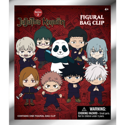 Jujutsu Kaisen - 3D PVC Bag Clips Blind Bag (Display of 24) (Series 2)