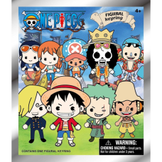 One Piece - 3D PVC Bag Clips Blind Bag  Series 1 (Display of 24)