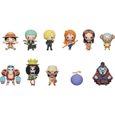 One Piece - 3D PVC Bag Clips Series 3 Blind Bag (Display of 24)