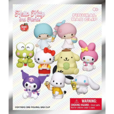 Hello Kitty - 3D PVC Bag Clips S5 24ct CDU