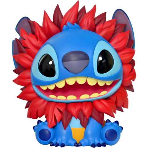 Lilo & Stitch - Stitch in Lion King Costume Figural PVC Bank