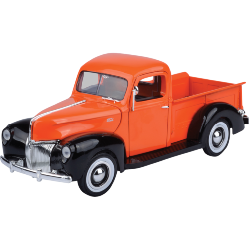 Timeless Legends - 1940 Ford Pickup [Orange] 1:18 Scale Diecast Vehicle
