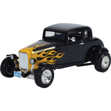 Timeless Legends - 1932 Ford Five-Window Coupe [Black] 1:18 Scale Diecast Vehicle