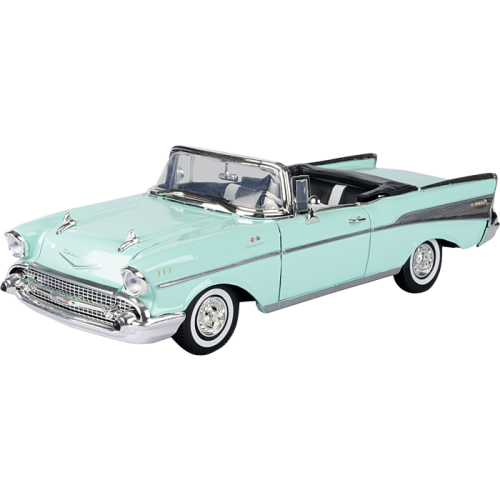 Timeless Legends - 1957 Chevy Bel Air (Convertible) [Light Green] 1:18 Scale Diecast Vehicle