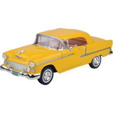 Timeless Legends - 1955 Chevy Bel Air (Convertible Soft Top) [Yellow] 1:18 Scale Diecast Vehicle