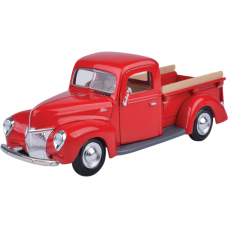 Timeless Legends - 1940 Ford Pickup [Red] 1:24 Scale Diecast Vehicle