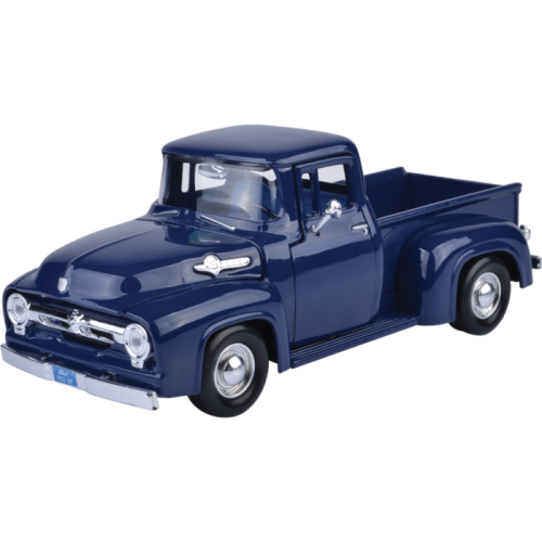 Timeless Legends - 1956 Ford F-100 Pickup [Blue] 1:24 Scale Diecast Vehicle
