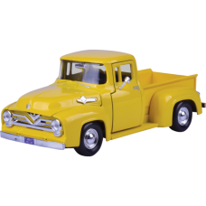 Timeless Legends - 1955 Ford F-100 Pickup [Yellow] 1:24 Scale Diecast Vehicle