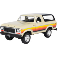Platinum Collection - 1978 Ford Bronco - Free Wheeling Version 1:24 Scale Diecast Vehicle