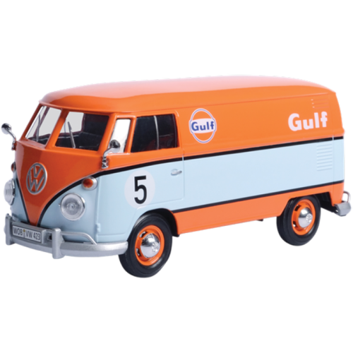 Gulf Collection - Volkswagen Type 2 (T1) With Gulf Livery 1:24 Scale Diecast Vehicle