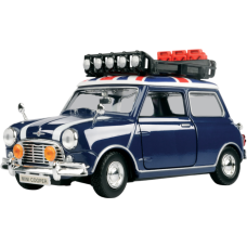 Mini Cooper Collection - Morris Mini Cooper With Roof Rack 1:18 Scale Diecast Vehicle