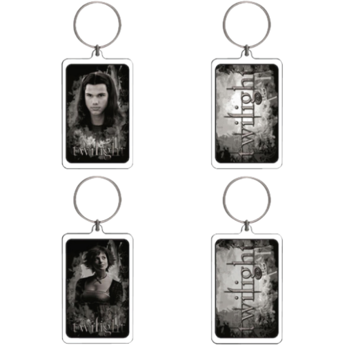 Twilight - Lucite Keychain C&D Jacob & Alice BTS