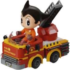 Astro Boy - Astro Boy in Fire Engine Construction Set (184 Piece Kit)