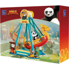Kung Fu Panda - Adventure Park : Pirate Ship Ride (379 Piece Kit)