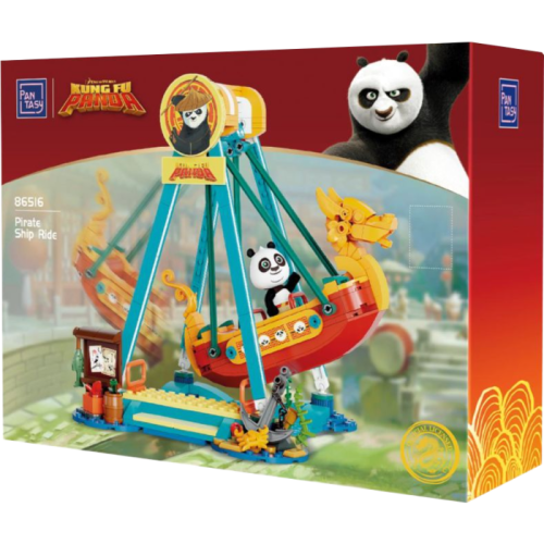 Kung Fu Panda - Adventure Park : Pirate Ship Ride (379 Piece Kit)