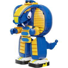 B-Robo Kubatack - Cobrander Figure Construction Set (370 Piece Kit)