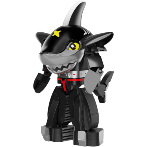 B-Robo Kubatack - Sharkler Figure Construction Set (245 Piece Kit)
