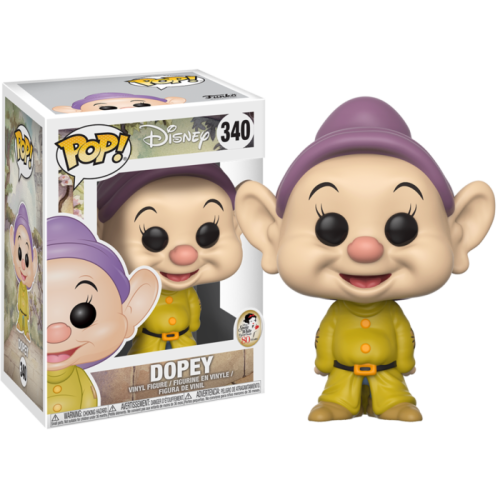 Snow White and the Seven Dwarfs (1937) - Dopey (with chase) Pop! Vinyl