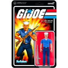 G.I. Joe - Navy Serviceman with Moustache ReAction 3.75