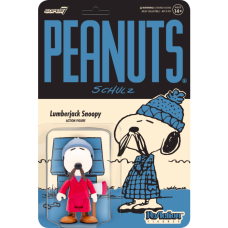 Peanuts - Lumberjack Snoopy ReAction 3.75
