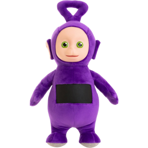 Teletubbies - Tinky Winky 8'' Plush with Interactive Color Changing Belly Patch