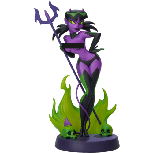 Shane Glines - Devil Girl (Purple & Green) Statue