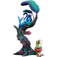 Fairytale Fantasies - Lady Cheshire Cat Deluxe Statue