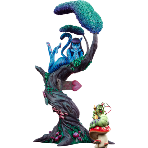 Fairytale Fantasies - Lady Cheshire Cat Deluxe Statue