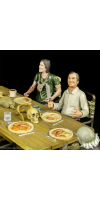 Texas Chainsaw Massacre - Dinner Scene Playset