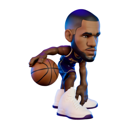 NBA - Lebron James in Blue Uniform (Lakers) Mini 6 inch Vinyl Figure