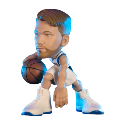 NBA - Luka Doncic in White Uniform (Mavericks) Mini 6 inch Vinyl Figure