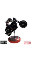 Avengers 2: Age of Ultron - Captain America Rides 15 inch Premium Motion Statue