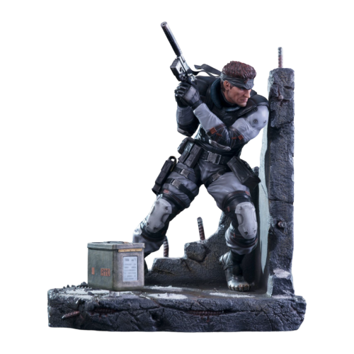 Metal Gear Solid - Solid Snake 17 Inch Statue Figure