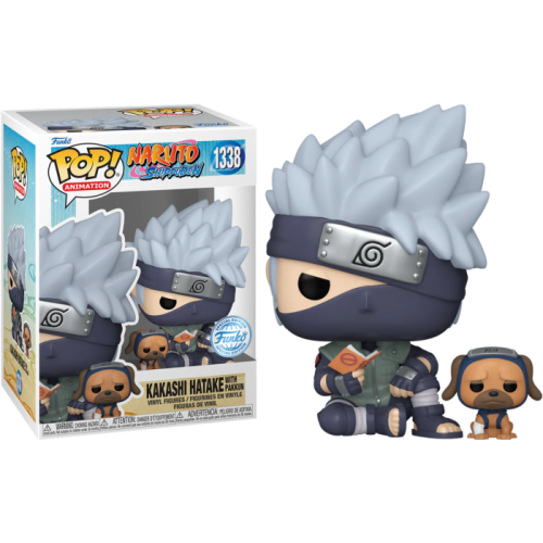 Naruto: Shippuden - Kakashi Hatake with Pakkun Pop! Vinyl Figure