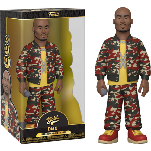 DMX - DMX in Camo Outfit 12 inch Gold Premium Vinyl Figure
