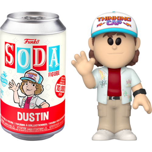 Stranger Things - Dustin Vinyl SODA Figure in Collector Can (International Edition)