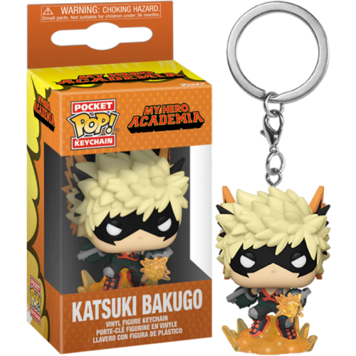 My Hero Academia - Katsuki Bakugo with Explosion Pocket Pop! Keychain